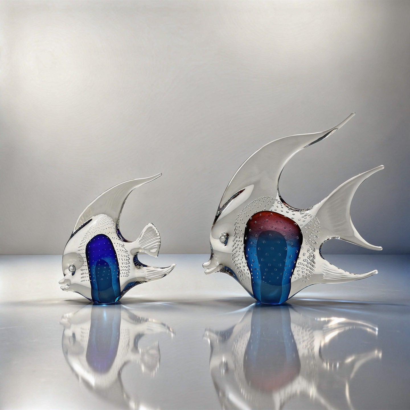 Ryba Skalára s bublinami 1+1